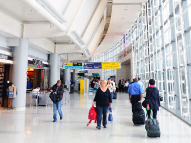 Newark flyplass i New York